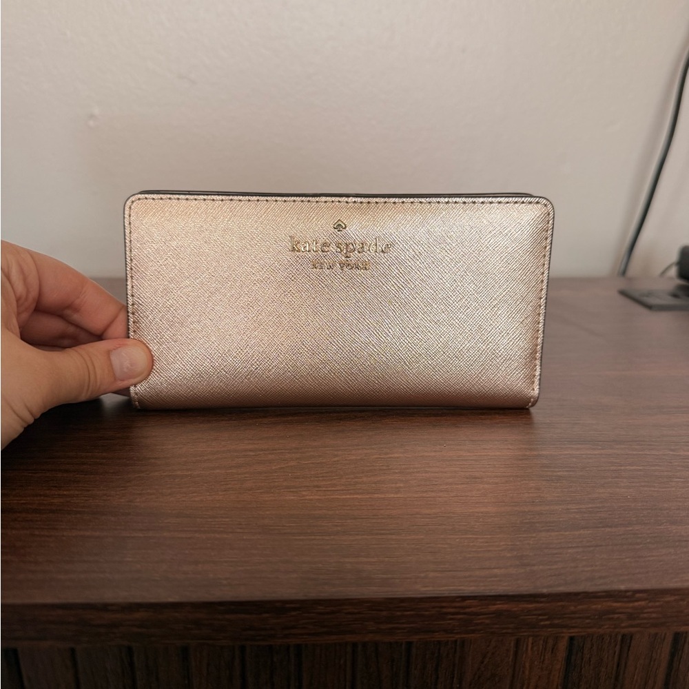 Kate Spade Rose Gold Wallet